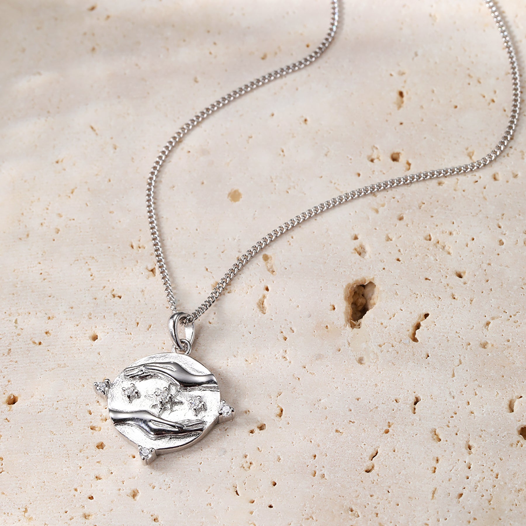 Empowerment Kette mit Anhänger Sterlingsilber